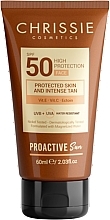 Fragrances, Perfumes, Cosmetics Face Sunscreen - Chrissie SPF50 High Protection