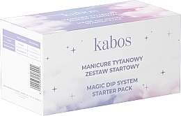 Set, 11 products - Kabos Magic Dip System Nude Set — photo N1