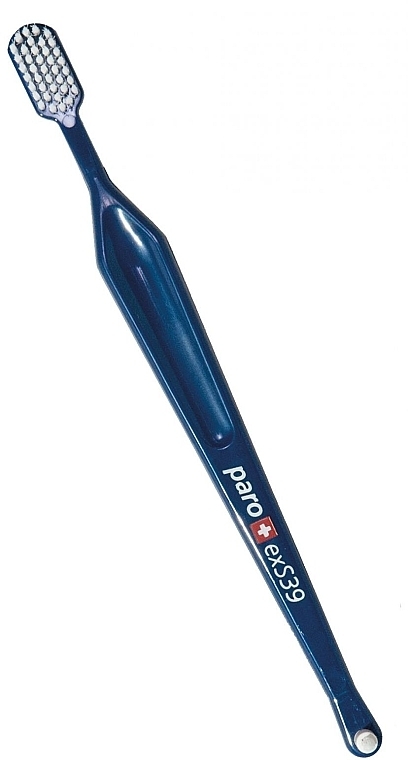 Toothbrush "exS39", blue - Paro Swiss Toothbrush — photo N1