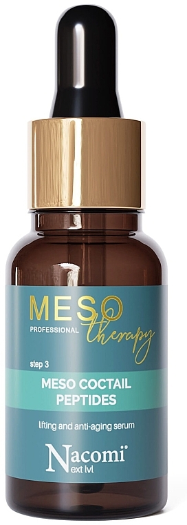 Lifting Cocktail with Peptide Complex - Nacomi Meso Therapy Step 3 Coctail Pepide Solution — photo N1