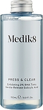 Exfoliating BNA Tonic with 2% Encapsulated Salicylic Acid (without pump) - Medik8 Press & Clear Refill — photo N1