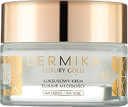 Youth Stimulant Face Cream - Dermika Gold 24K Face Cream 45+ — photo N2