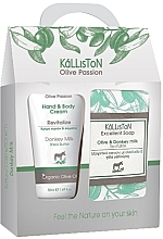 Set - Kalliston Donkey Milk (h/cr/50ml + soap/100g) — photo N1