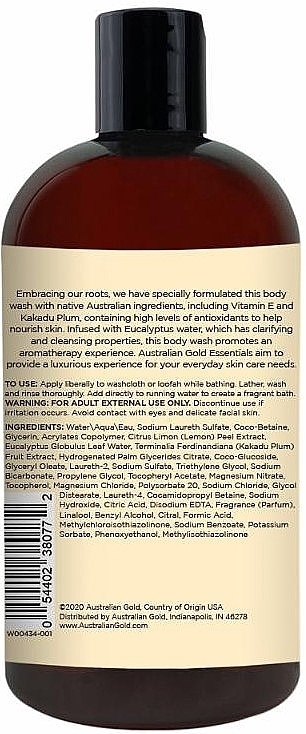 Sugared Lemon Body Wash - Australian Gold Essentials Sugared Lemon Body Wash — photo N2