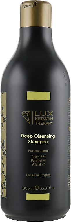 Argan Oil and Vitamin C Shampoo - Lux Keratin Therapy Renewal Keratin — photo N3