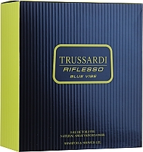 Fragrances, Perfumes, Cosmetics Trussardi Riflesso Blue Vibe Gift Pack - Set (edt/50ml + sh/gel/100ml)