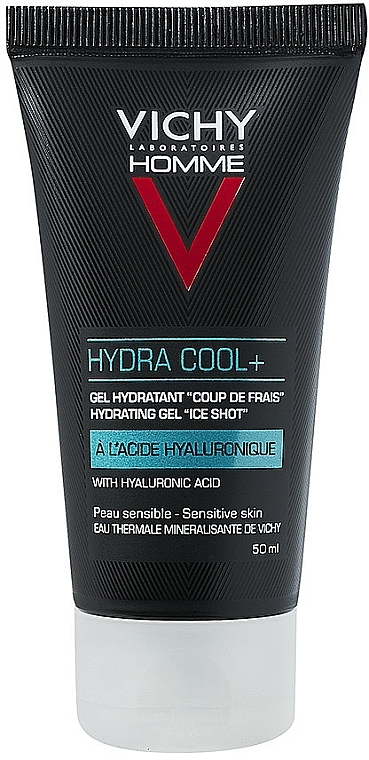 Moisturizing, Cooling Face and Eye Gel - Vichy Homme Hydra Cool+ — photo N1