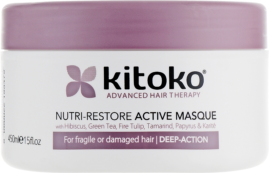 Nourishing Mask - Affinage Kitoko Nutri Restore Active Masque — photo N4