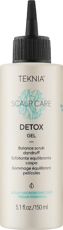 Exfoliating Anti Dry & Oily Dandruff Gel - Lakme Teknia Scalp Care Detox Gel — photo N1
