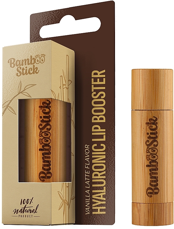 Vanilla Latte Lip Booster - Bamboostick Hyaluronic Lip Booster — photo N1