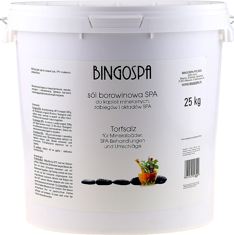 Bath Salt - BingoSpa Salt Mud Bath — photo N3