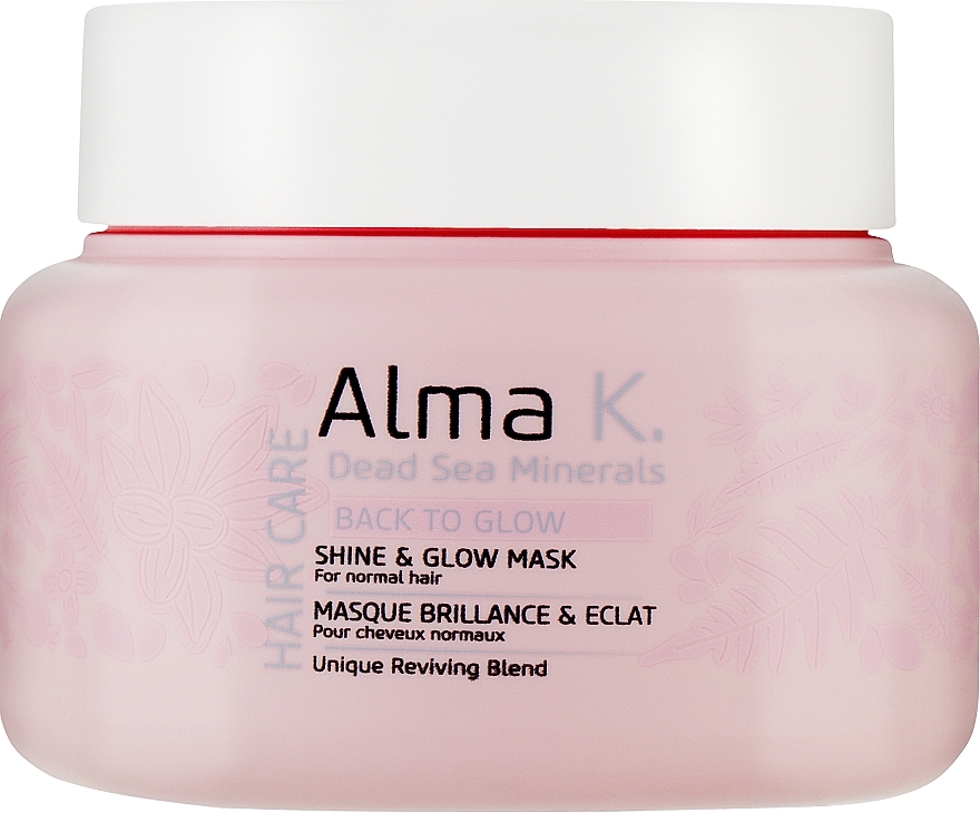 Shine & Glow Hair Mask - Alma K. Back To Glow Shine & Glow Mask — photo N1