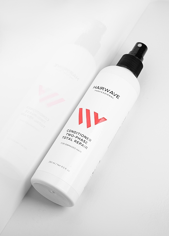 Biphase Conditioner for Damaged Hair "Total Repair" - HAIRWAVE Two-Phase Conditioner For Damaged Hair — photo N4