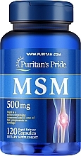 Fragrances, Perfumes, Cosmetics Supplement 'Methylsulfonylmethane', 500 mg - Puritan's Pride MSM