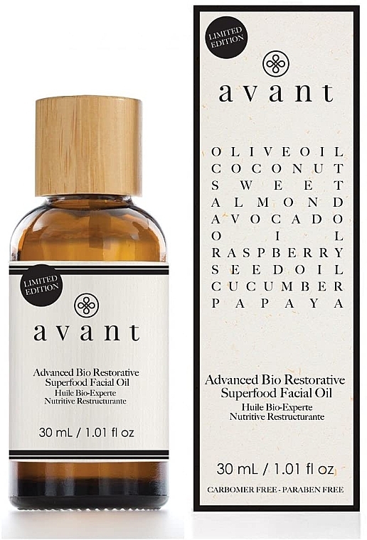 Anti-Aging Facial Oil - Avant Advanced Bio Restorative Superfood Facial Oil — photo N1