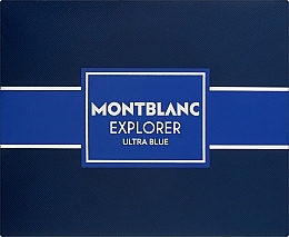 Fragrances, Perfumes, Cosmetics Montblanc Explorer Ultra Blue - Set (edp/100ml + deo/stick/75ml + edp/7.5ml)