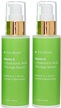 Fragrances, Perfumes, Cosmetics Face Serum Set - Dr. Eve_Ryouth Vitamin D + Hyaluronic Acid Pro-Age
