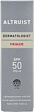 顔用日焼け止めプライマー - Altruist Dermatologist Primer SPF50 — photo N4