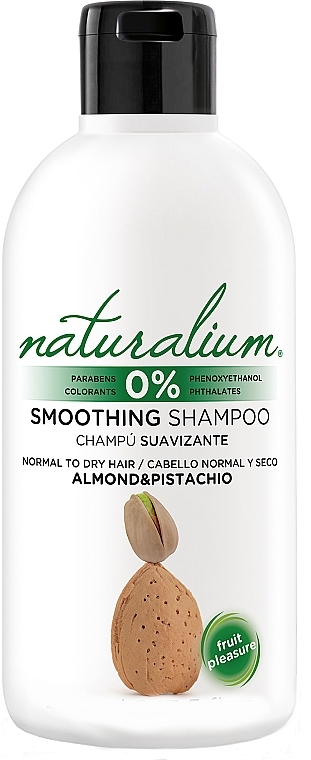 Smoothing Shampoo - Naturalium Almond & Pistachio Smoothing Shampoo — photo N1
