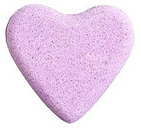 Heart Bath Bomb, purple - IDC Institute Heart Bath Fizzer — photo N1