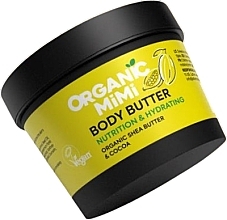 Shea & Cocoa Nourishing and Moisturizing Body Butter - Organic Mimi Body Butter Nutrition & Hydrating Shea & Cocoa — photo N1