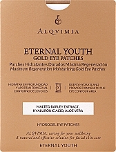 Eye Patches - Alqvimia Eternal Youth Gold Maximum Regeneration Eye Mask — photo N1
