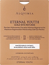 Fragrances, Perfumes, Cosmetics Eye Patches - Alqvimia Eternal Youth Gold Maximum Regeneration Eye Mask