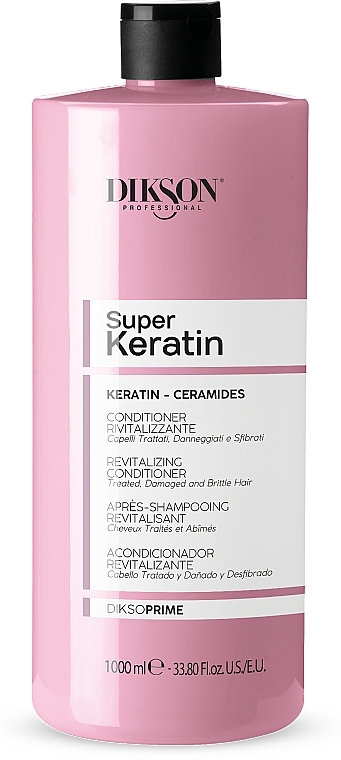 GIFT! Keratin Conditioner - Dikson Super Keratin Revitalizing Conditioner — photo N2