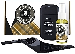 Fragrances, Perfumes, Cosmetics Set - HiSkin (beard/oil/30ml + h/spray/30ml + comb/1pcs)