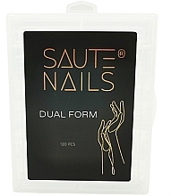 Fragrances, Perfumes, Cosmetics Square Forms for Nail Extensions - Saute Nails Dual Form