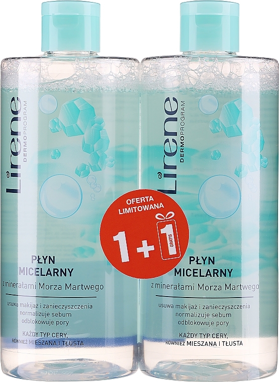 Set - Lirene Dermo Program (micel wat/2x400ml) — photo N1