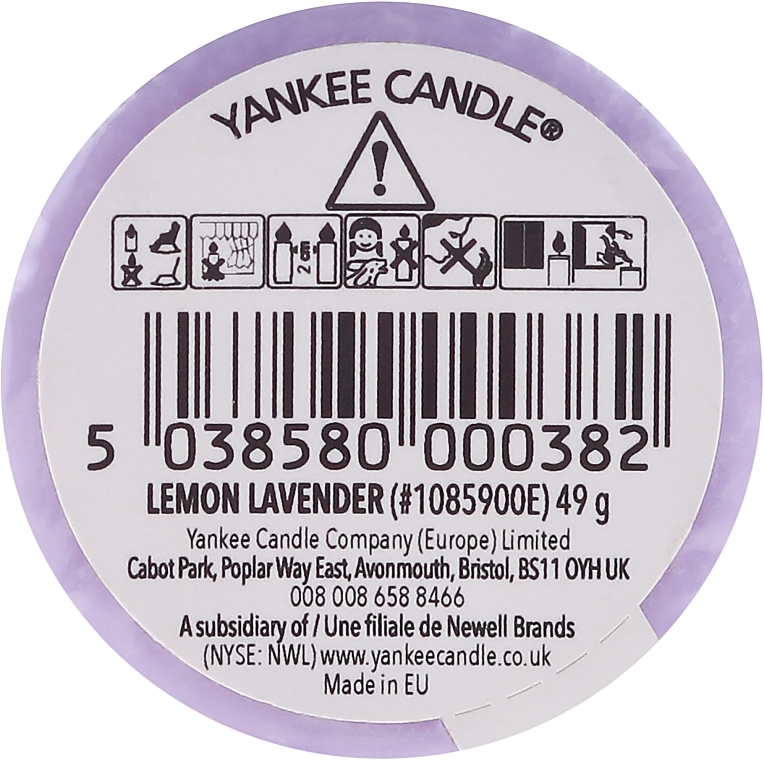 Lemon Lavender Sampler Votive Candle - Yankee Candle — photo N2