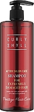 Fragrances, Perfumes, Cosmetics Revitalizing Shampoo for Very Damaged Hair - Curly Shyll After Salon Care Shampoo