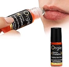 Vibro-Effect Lip Gloss - Orgie Electric Fellatio Tingling Lip Gloss — photo N3