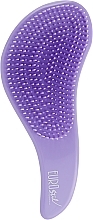 Fragrances, Perfumes, Cosmetics Massage Hair Brush, lilac - Eurostil Detangler Large Brush Purple