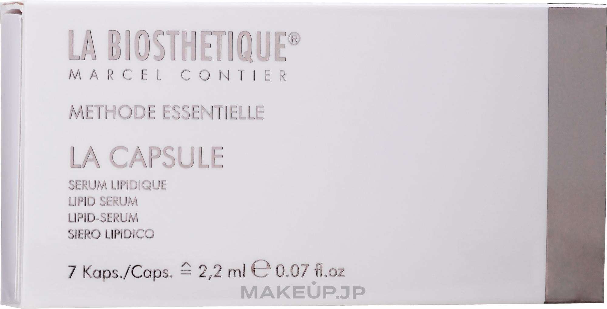 Regenerating Capsules with Ceramides & Vitamins - La Biosthetique Methode Essentielle La Capsule Lipid Serum — photo 7 szt.