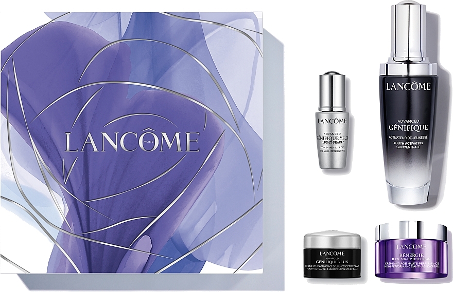 Face Care Set - Lancome Genifique (ser/50 ml + cr/15 ml + eye/ser/5 ml + eye/cr/5 ml) — photo N1