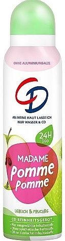 Apple Deodorant Antiperspirant - CD Deo Madame Pomme Deo Spray — photo N1