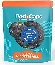 Pedicure Sanding Caps, 10 mm - Clavier Medisterill PodoCaps Pedicure Sanding Caps  — photo N1
