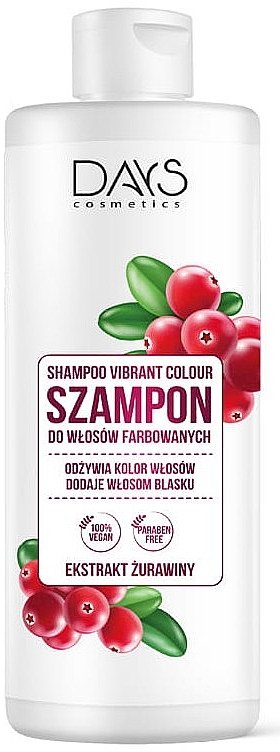 Celandine Shampoo for Colored Hair - Days Cosmetics Shampoo Vibrant Colour — photo N1