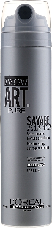 Texture Powder Spray - L'Oreal Professionnel Tecni.art Savage Panache Pure (no added fragrance) — photo N2