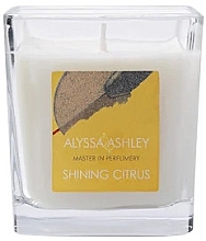 Fragrances, Perfumes, Cosmetics Scented Candle - Alyssa Ashley Shining Citrus Candle