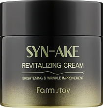 Fragrances, Perfumes, Cosmetics Repairing Face Cream with Snake Peptide - Farm Stay Syn-Ake Revitalizing Cream