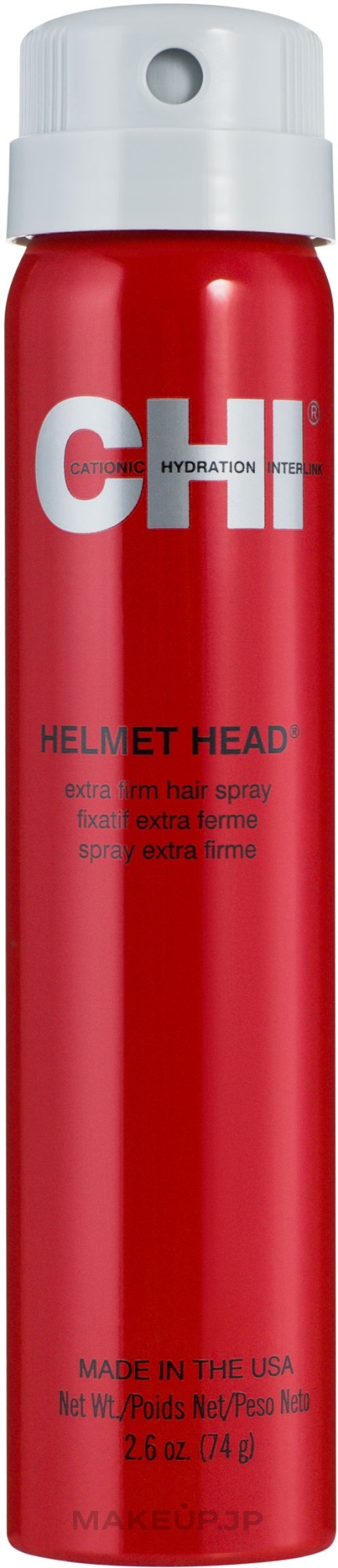 Extra Strong Hold Hair Spray - CHI Helmet Head Extra Firm Hair Spray — photo 74 g