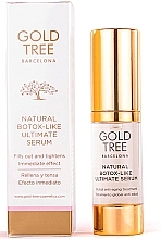 Fragrances, Perfumes, Cosmetics Anti-Aging Serum for Face - Gold Tree Barcelona Natural Botox -Like Ultimate Serum