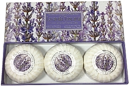 Soap Set "Lavender" - Saponificio Artigianale Fiorentino Lavender Soap — photo N2
