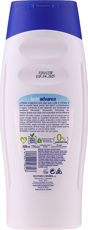 Moisturizing Body Milk - Instituto Espanol Moisturizing Body Milk — photo N2