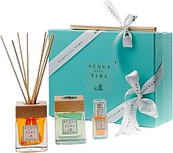 Fragrances, Perfumes, Cosmetics Set - Acqua Dell Elba Home Fragrances Brezza Di Mare & Natale (diffuser/2x100 ml + room/spray/15 ml)