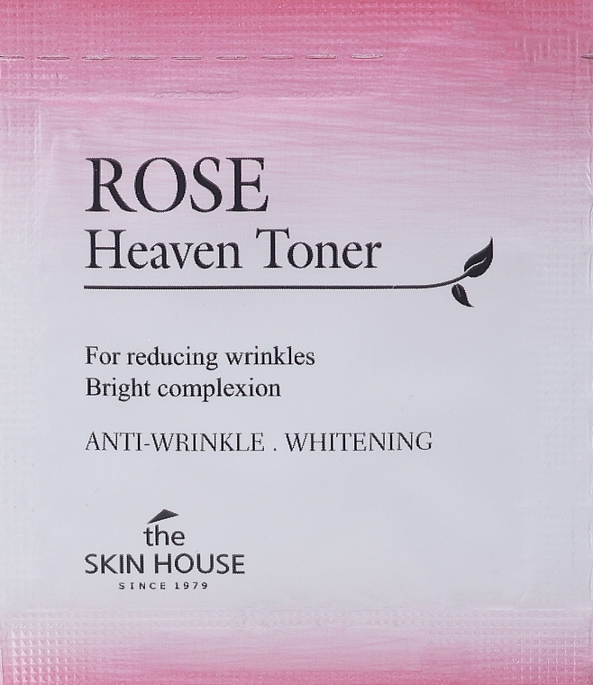 GIFT! Rejuvenating Toner with Rose Extract - The Skin House Rose Heaven Toner (sample) — photo N2