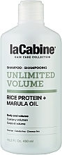 Fragrances, Perfumes, Cosmetics Volume Shampoo with Rice Protein & Marula Oil - La Cabine Unlimited Volume Shampoo Rice Protein + Marula Oil